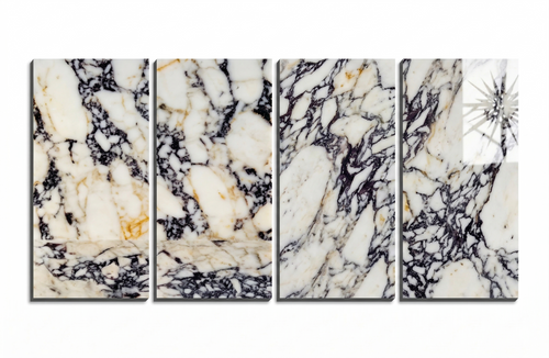 Arabescato Violet olasz márvány lila erezet fehér alapon luxus fürdőszobához 60x30 cm